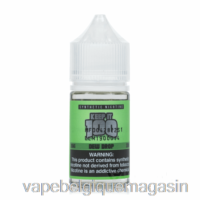 Vape Jetable Goutte De Rosée - Gardez-le 100 Sels - 30ml 50mg